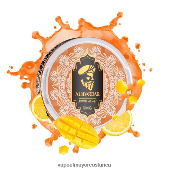 BF04J061 Vape Al Mayor Costa Rica - mango limon ALIBARBAR bolsa de nicotina