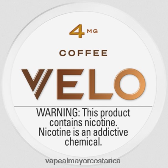 BF04J043 Vaporizador Al Por Mayor - café VELO bolsa de nicotina 4 mg