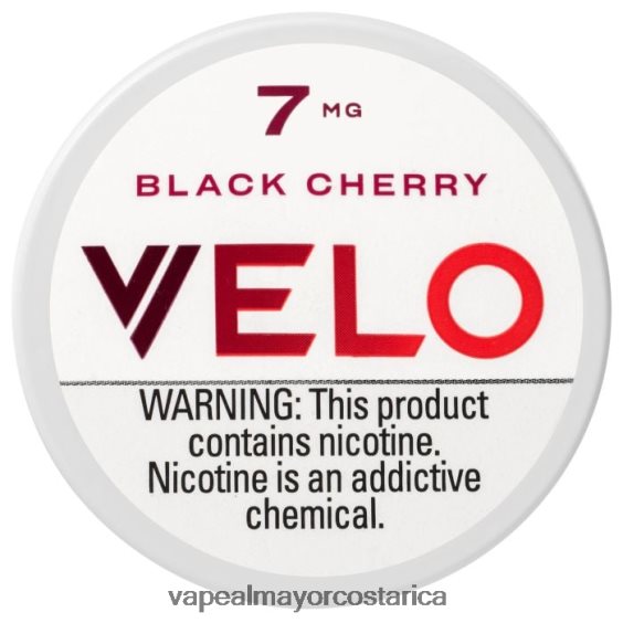 BF04J046 Cigarrillo Electronico En Costa Rica - Cerezo negro VELO bolsa de nicotina 7 mg