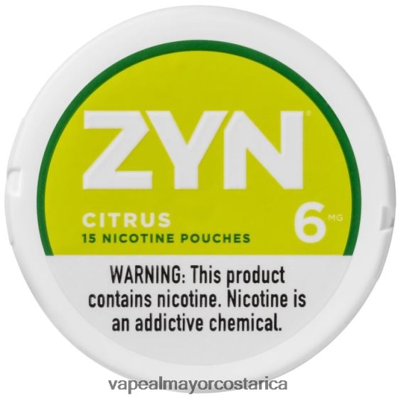 BF04J017 Cigarrillo Electrónico Al Por Mayor - agrios ZYN bolsa de nicotina 6 mg