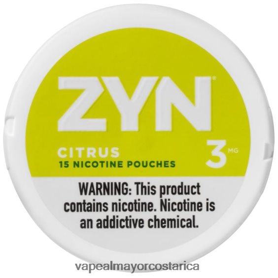 BF04J027 Cigarrillo Electrónico Al Por Mayor - agrios ZYN bolsa de nicotina 3 mg