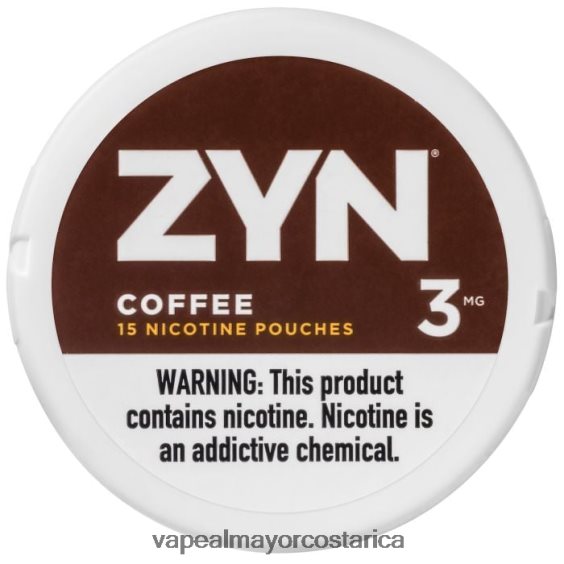 BF04J032 Vaporizador Costa Rica - café ZYN bolsa de nicotina 3 mg