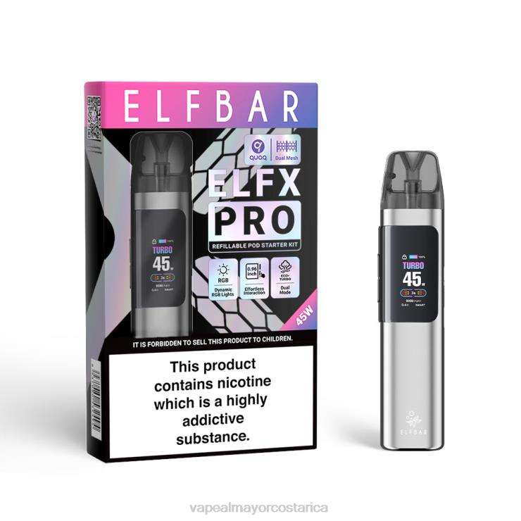 ELFBAR ELFX Pro ABRIR APOL DE POD astilla 4D40J1 Vape Al Mayor Costa Rica