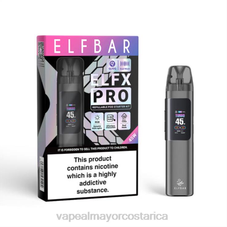 ELFBAR ELFX Pro ABRIR APOL DE POD gris 4D40J3 Vaporizador Al Por Mayor