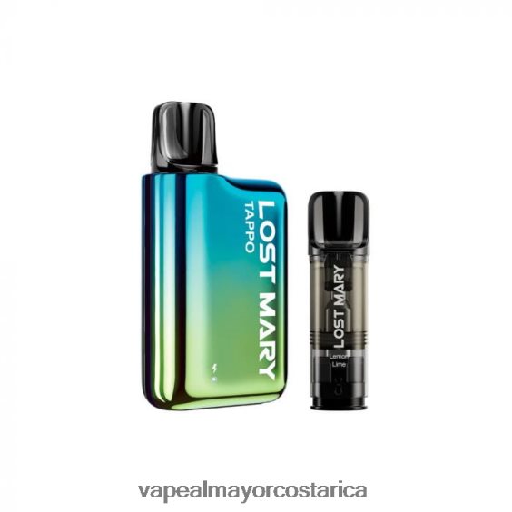 BF04J0436 Cigarrillo Electronico En Costa Rica - azul verde x lima limón LOST MARY Tappo kit de vapeo pod