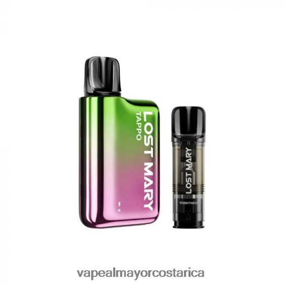 BF04J0437 Cigarrillo Electrónico Al Por Mayor - verde rosa x sandía LOST MARY Tappo kit de vapeo pod