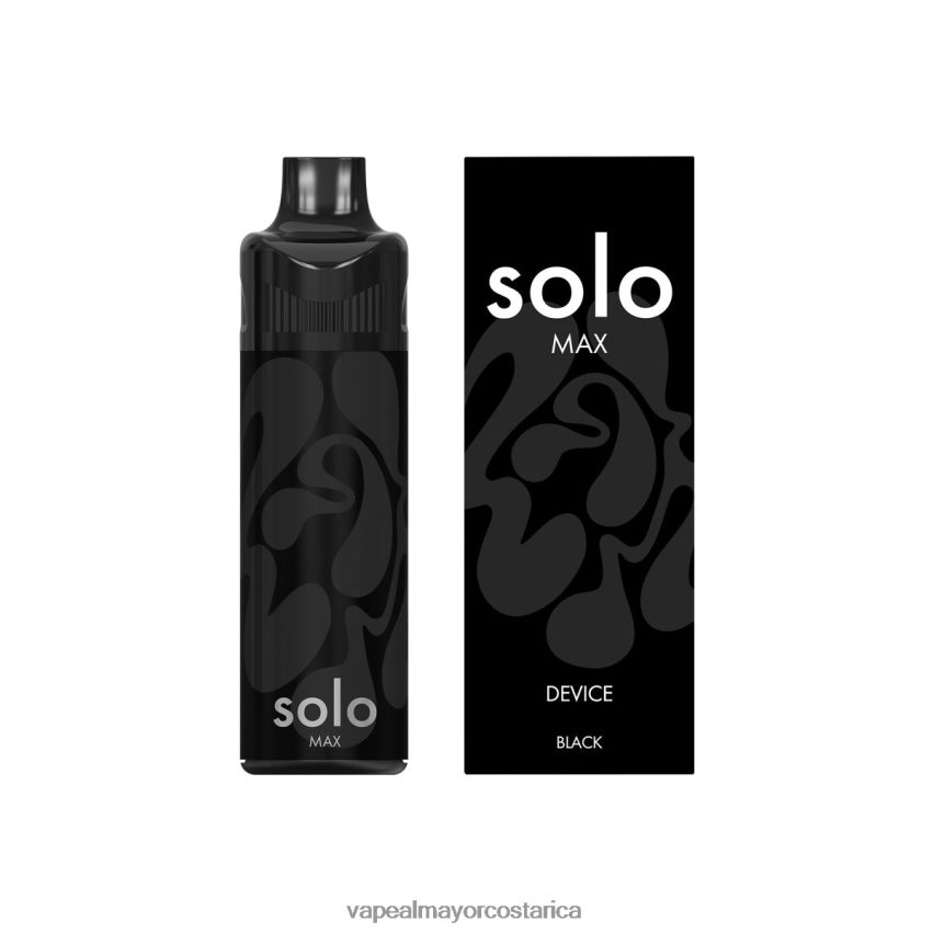 Vaporizador Costa Rica 8X88TX72 Solo MAX dispositivo pod negro