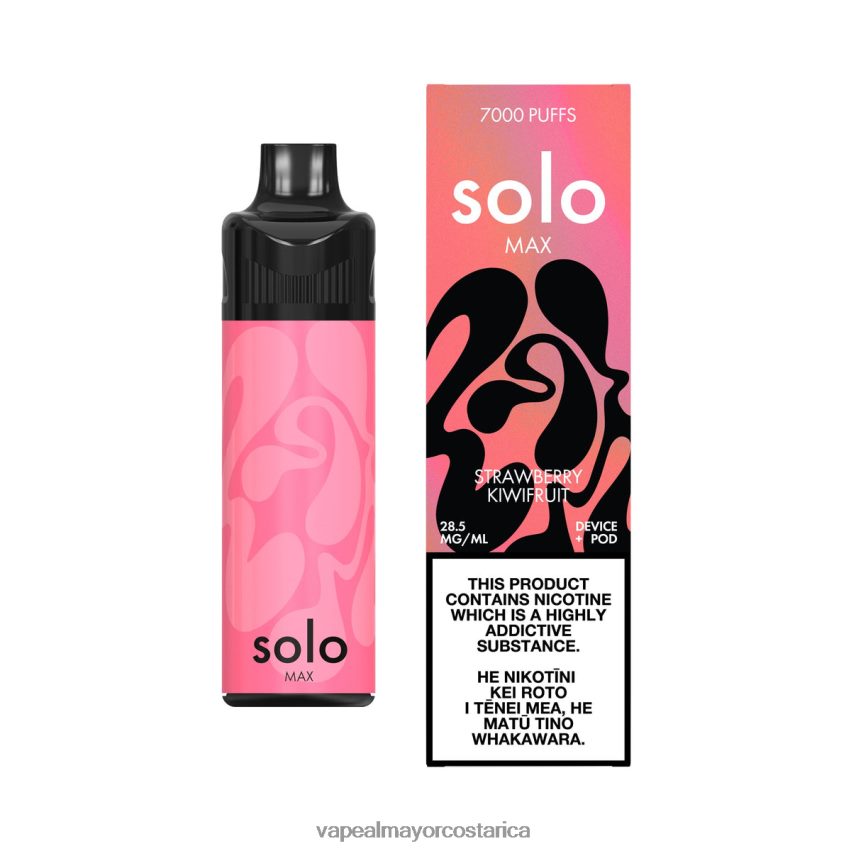 Vape Al Mayor Costa Rica 8X88TX71 Solo MAX kit de cápsulas kiwi fresa