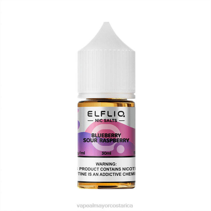 ELFBAR ELFLIQ nic sal 30 ml arándano frambuesa agria 4D40J12 Venta De Vaporizadores Al Por Mayor