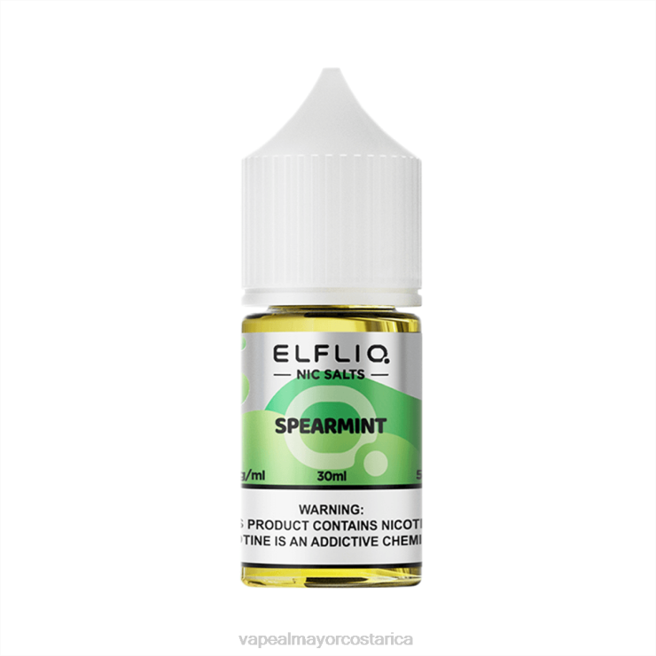 ELFBAR ELFLIQ nic sal 30 ml menta verde 4D40J29 Vape Al Mayor Costa Rica