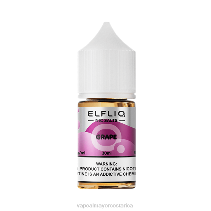 ELFBAR ELFLIQ nic sal 30 ml uva 4D40J19 Venta De Vaporizadores Al Por Mayor