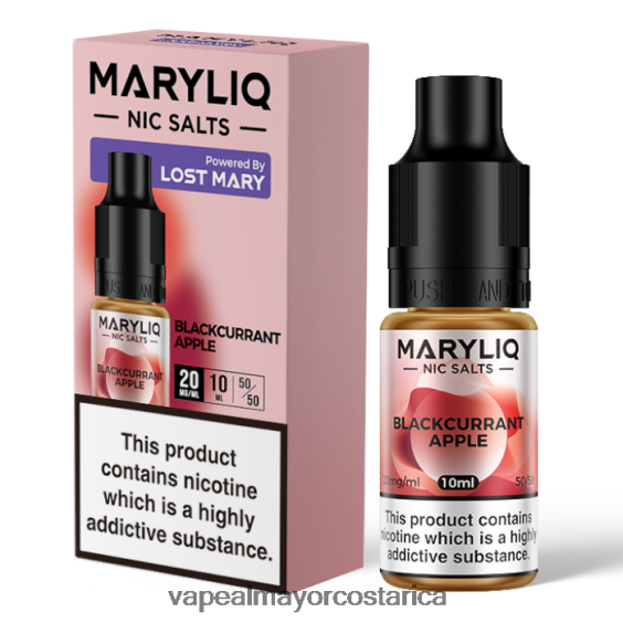 BF04J0440 Cigarrillo Electronico Por Mayoreo - manzana de grosella negra LOST MARY MARYLIQ sales nic - 10ml - 20mg