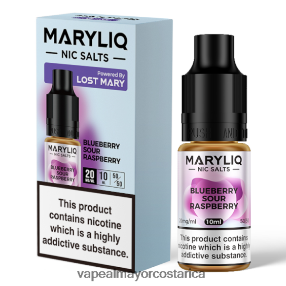 BF04J0441 Vape Al Mayor Costa Rica - arándano frambuesa agria LOST MARY MARYLIQ sales nic - 10ml - 20mg