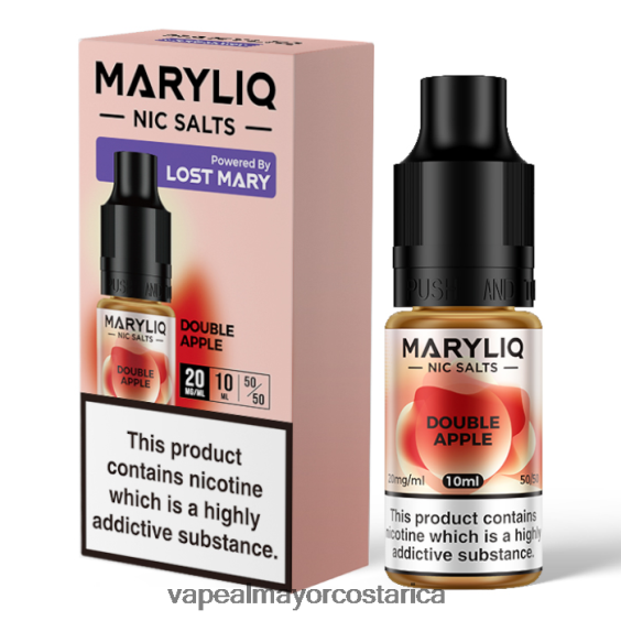 BF04J0446 Cigarrillo Electronico En Costa Rica - manzana doble LOST MARY MARYLIQ sales nic - 10ml - 20mg