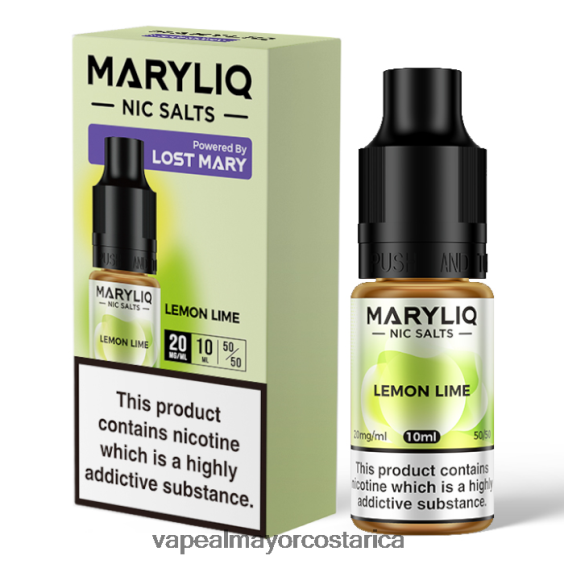 BF04J0447 Cigarrillo Electrónico Al Por Mayor - Lima Limon LOST MARY MARYLIQ sales nic - 10ml - 20mg