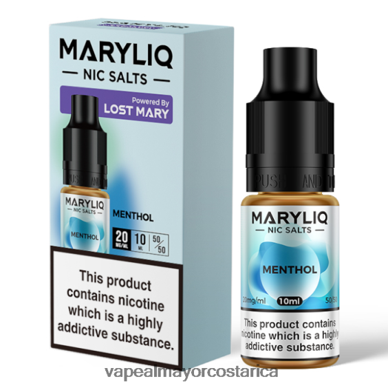 BF04J0449 Venta Al Por Mayor De Cigarrillo Electronico - mentol LOST MARY MARYLIQ sales nic - 10ml - 20mg