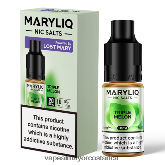 BF04J0460 Cigarrillo Electronico Por Mayoreo - melón triple LOST MARY MARYLIQ sales nic - 10ml - 20mg