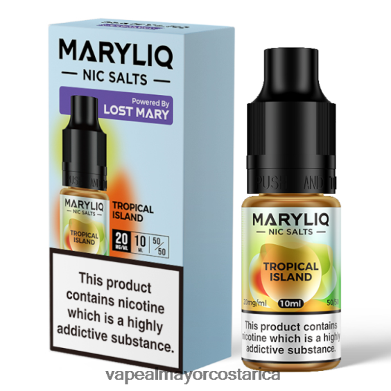 BF04J0461 Vape Al Mayor Costa Rica - isla tropical LOST MARY MARYLIQ sales nic - 10ml - 20mg