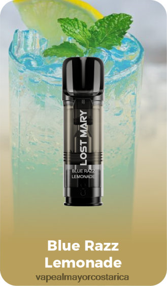 BF04J0421 Vape Al Mayor Costa Rica - limonada azul razz LOST MARY Tappo cápsulas de repuesto precargadas