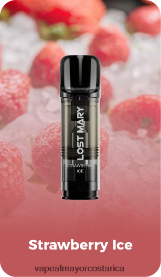 BF04J0430 Cigarrillo Electronico Por Mayoreo - hielo de fresa LOST MARY Tappo cápsulas de repuesto precargadas