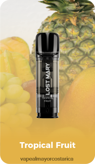 BF04J0432 Vaporizador Costa Rica - fruta tropical LOST MARY Tappo cápsulas de repuesto precargadas