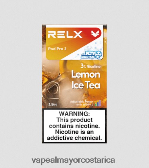 té helado de limón