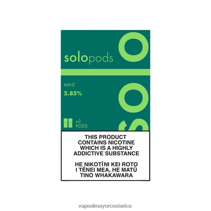 Vaporizador Costa Rica 8X88TX52 Solo paquete de 2 cápsulas de repuesto menta