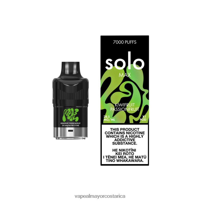 Cigarrillo Electronico Por Mayoreo 8X88TX90 Solo MAX vaina kiwi maracuyá