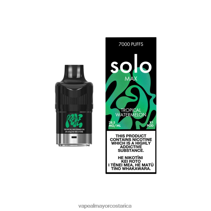 Vaporizador Costa Rica 8X88TX82 Solo MAX vaina sandia tropical