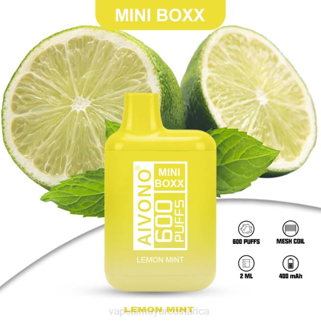 Vaporizador Al Por Mayor 4J44233 Aivono AIM MINI BOXX 600 menta limon
