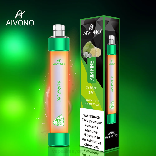 Cigarrillo Electronico Por Mayoreo 4J44330 Aivono AIM FIRE 1000 hielo de guayaba