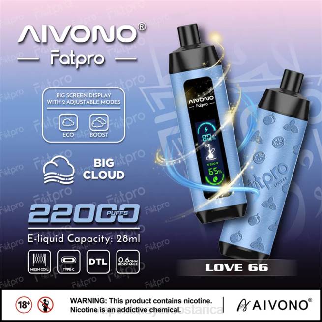 Cigarrillo Electronico En Costa Rica 4J446 Aivono Fatpro 22000 amor 66