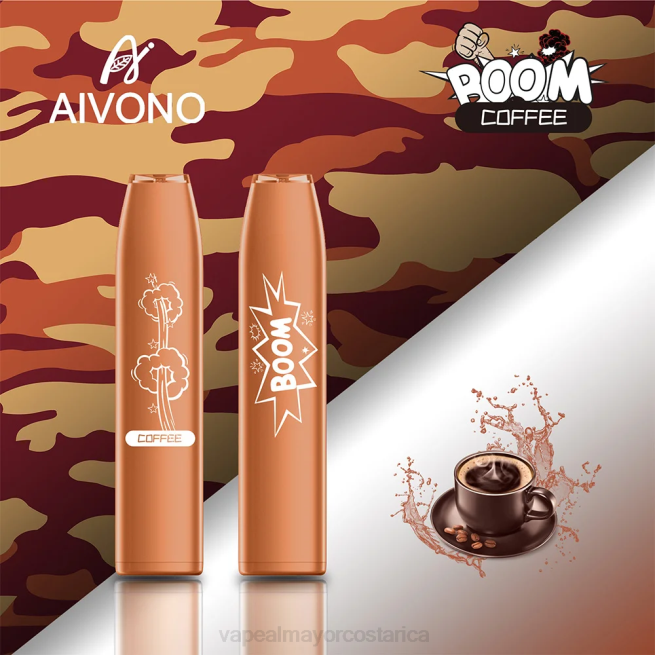 Cigarrillo Electronico En Costa Rica 4J44356 Aivono AIM BOOM 600 café