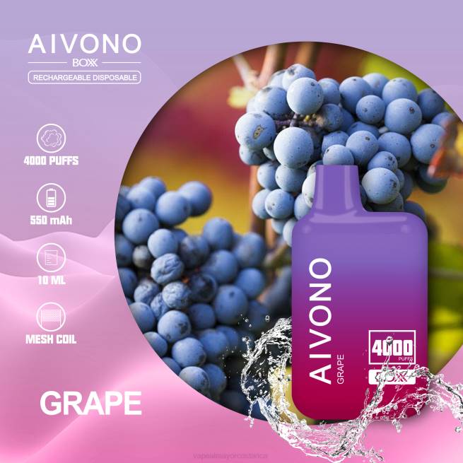 Vaporizador Al Por Mayor 4J44213 Aivono AIM BOXX 4000 uva