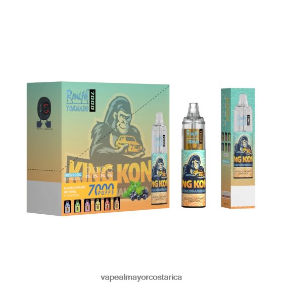 BF04J01 Vape Al Mayor Costa Rica - desechable RandM Tornado 7000 5%