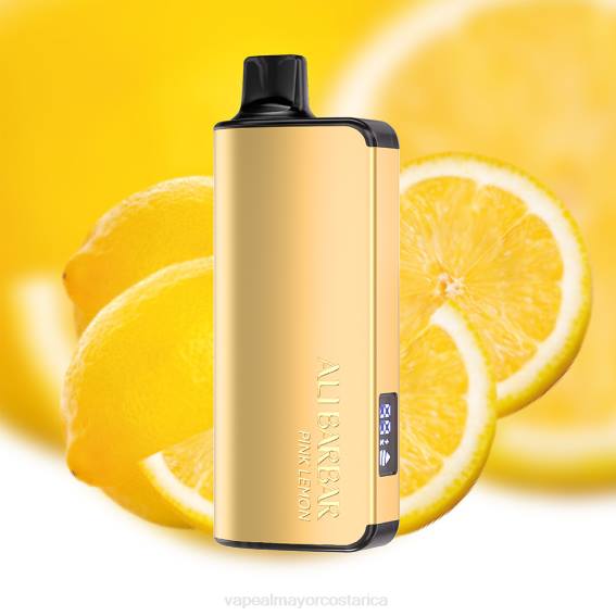 Vaporizador Al Por Mayor 2TXT23 Alibarbar Ingot 9000 vaporizadores desechables limon rosa