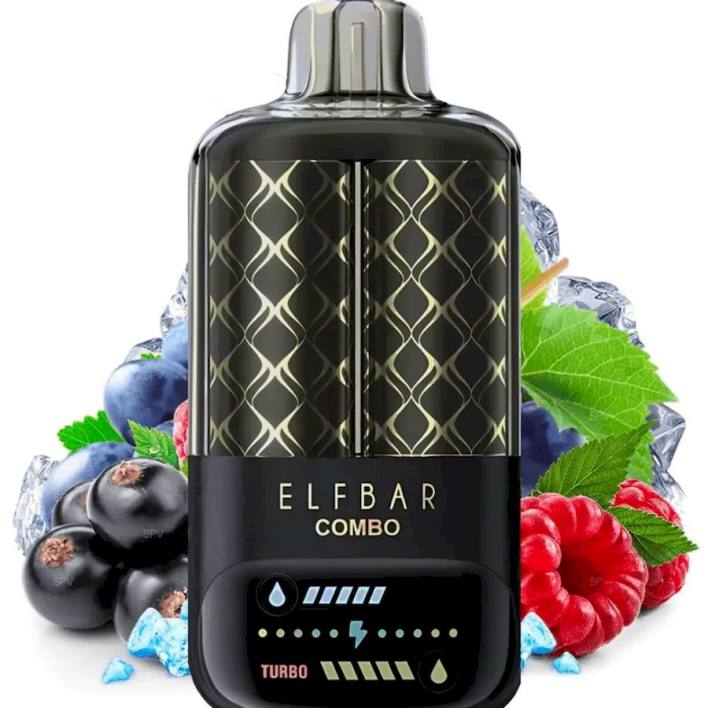 Elf Bar Combo 25000 grosella negra, frambuesa y uva 2BL48 Cigarrillo Electronico Comprar Por Mayor