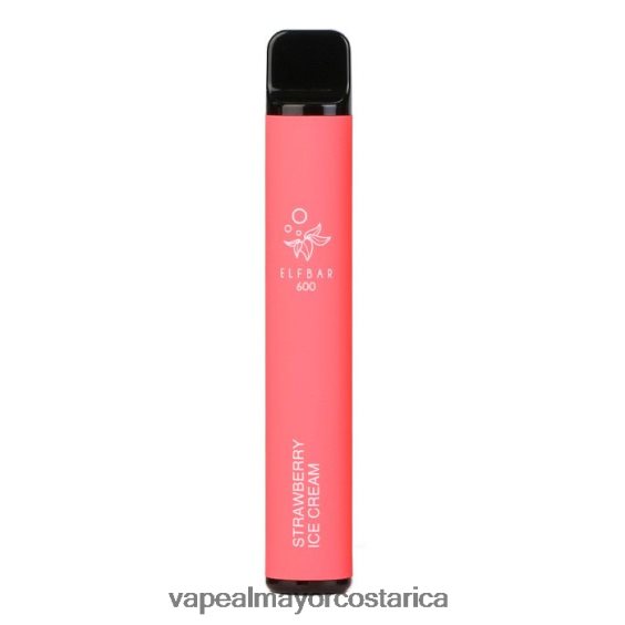 BF04J0104 Vaporizador Desechable Al Por Mayor - helado de fresa ELFBAR 600