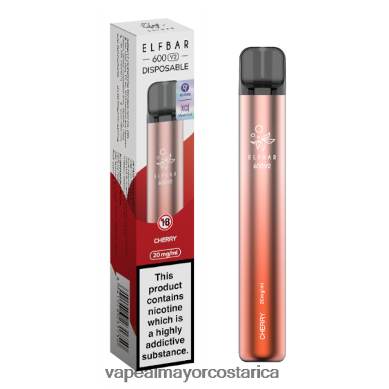 BF04J0279 Venta Al Por Mayor De Cigarrillo Electronico - cereza ELFBAR 600V2 20 mg