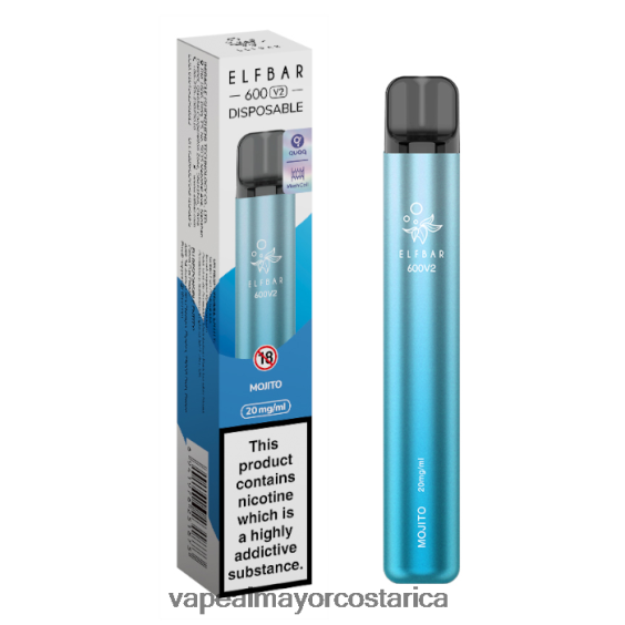 BF04J0289 Venta Al Por Mayor De Cigarrillo Electronico - mojito ELFBAR 600V2 20 mg