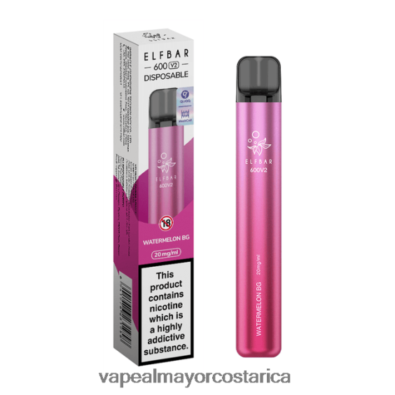 BF04J0298 Cigarrillo Electronico Comprar Por Mayor - sandia bg ELFBAR 600V2 20 mg