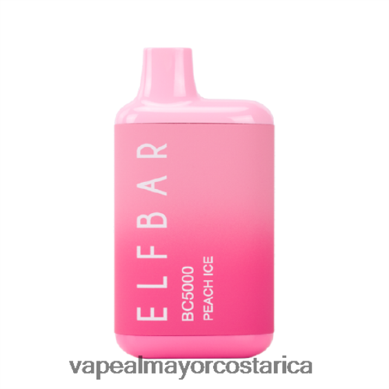 BF04J0303 Vaporizador Al Por Mayor - hielo de durazno ELFBAR BC5000