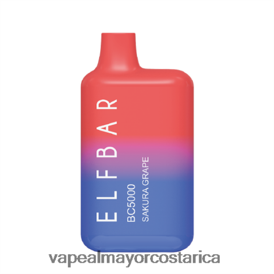 BF04J0307 Cigarrillo Electrónico Al Por Mayor - uva sakura ELFBAR BC5000