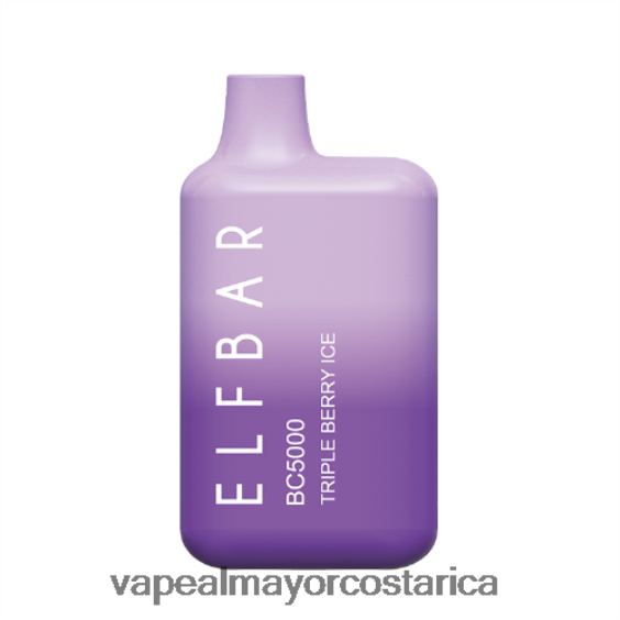 BF04J0310 Cigarrillo Electronico Por Mayoreo - hielo de triple baya ELFBAR BC5000