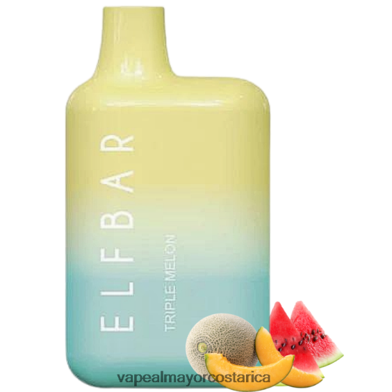 BF04J0311 Vape Al Mayor Costa Rica - melón triple ELFBAR BC5000