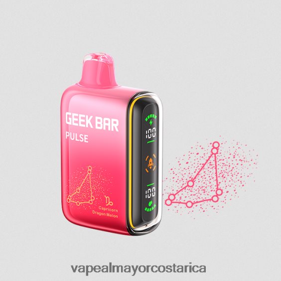 BF04J070 Cigarrillo Electronico Por Mayoreo - melón dragón GEEK BAR Pulse edición zodiac 7500 inhalaciones/15000 inhalaciones
