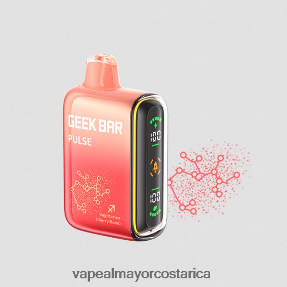 BF04J072 Vaporizador Costa Rica - Bomba de cereza GEEK BAR Pulse edición zodiac 7500 inhalaciones/15000 inhalaciones