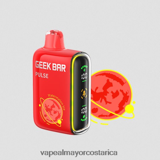 BF04J080 Cigarrillo Electronico Por Mayoreo - hielo de sandia GEEK BAR Pulse edición planeta 7500 inhalaciones/15000 inhalaciones