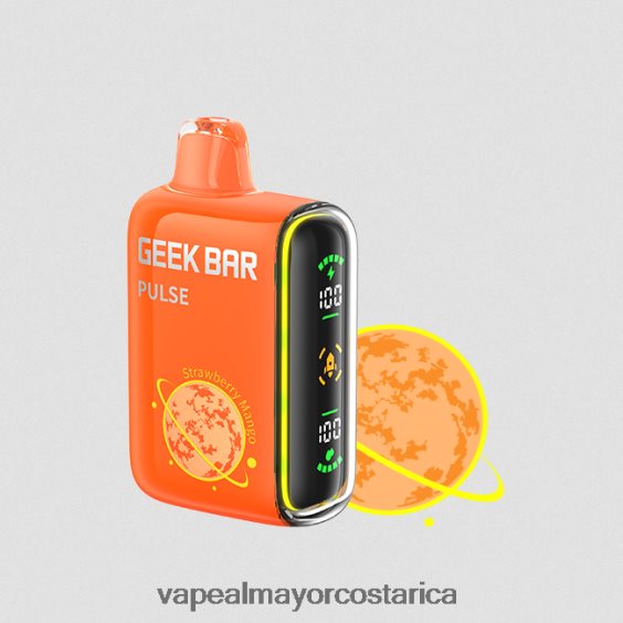 BF04J081 Vape Al Mayor Costa Rica - mango fresa GEEK BAR Pulse edición planeta 7500 inhalaciones/15000 inhalaciones