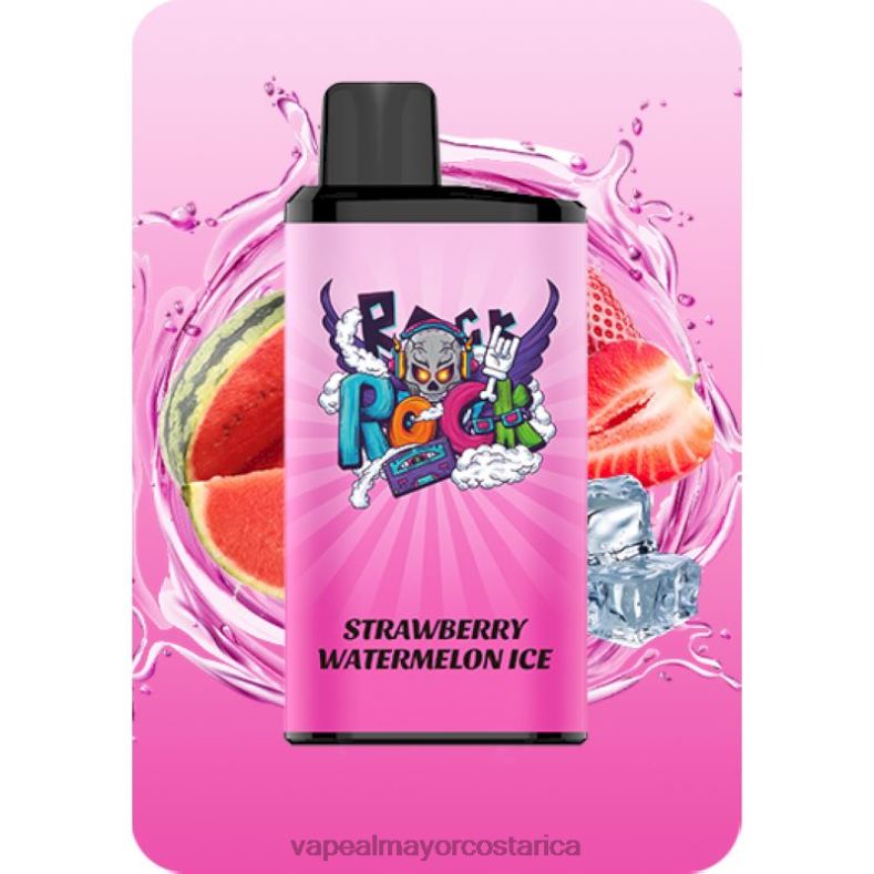 hielo de sandía fresa